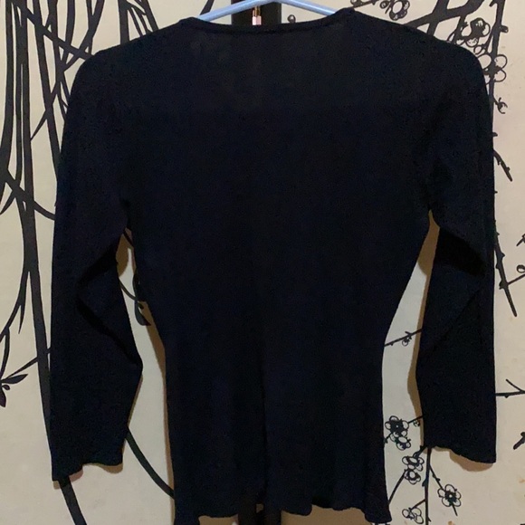 VTG 2000’s Playboy Women’s Black T Shirt Embelished W/Rhinestones Playboy Logo - Picture 10 of 14